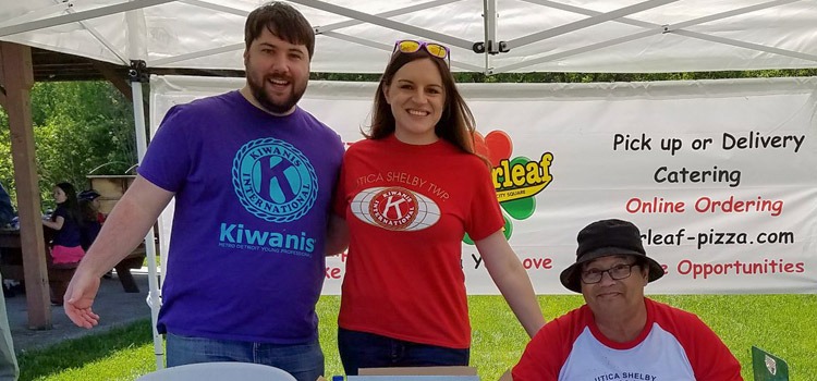Kiwans Club of Utica Shelby Township Helmet Safety Event